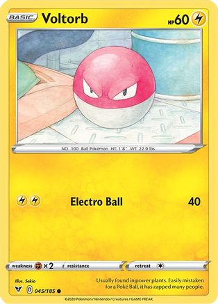 Voltorb (VIV-045) (Reverse Holofoil)