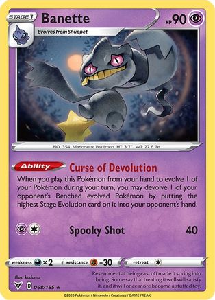 Banette (VIV-068) (Reverse Holofoil)
