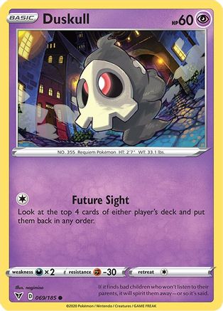 Duskull (VIV-069) (Reverse Holofoil)