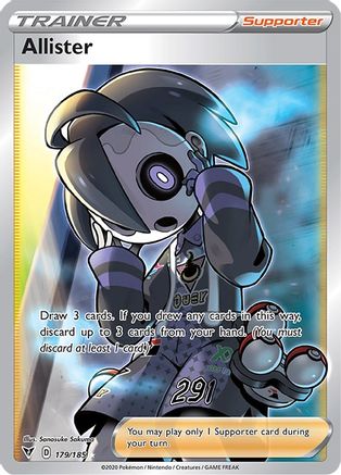 Allister (Full Art) (VIV-179) (Holofoil)