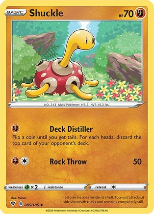 Shuckle (VIV-085) (Reverse Holofoil)