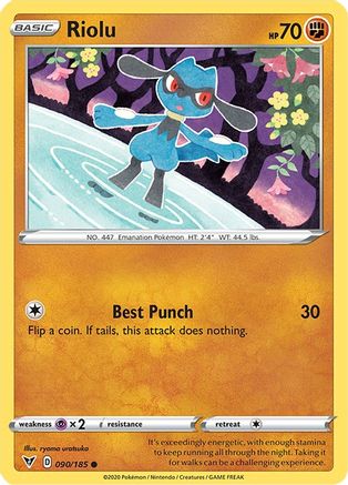Riolu (VIV-090) (Reverse Holofoil)
