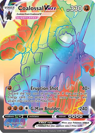 Coalossal VMAX (Secret) (VIV-189) (Holofoil)