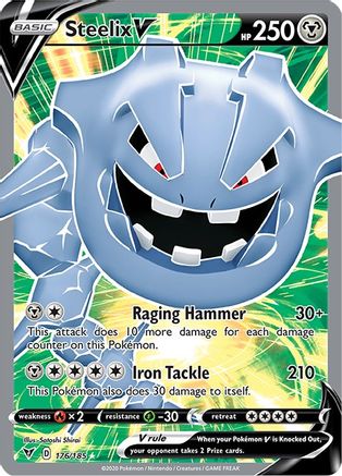 Steelix V (Full Art) (VIV-176) (Holofoil)