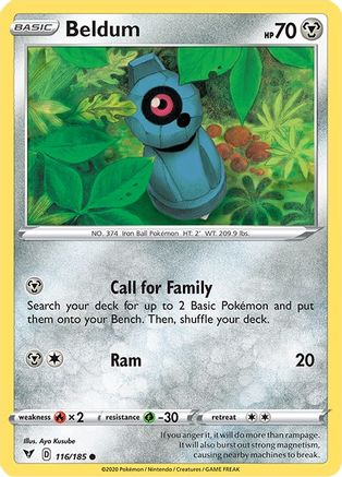 Beldum (VIV-116) (Reverse Holofoil)