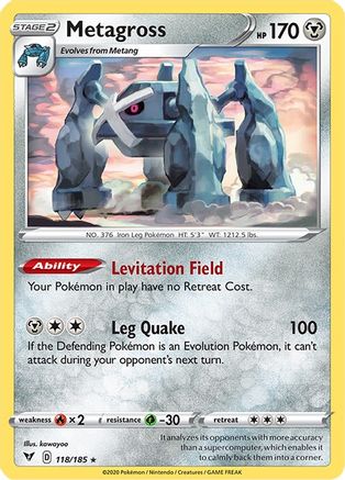 Metagross (VIV-118) (Reverse Holofoil)