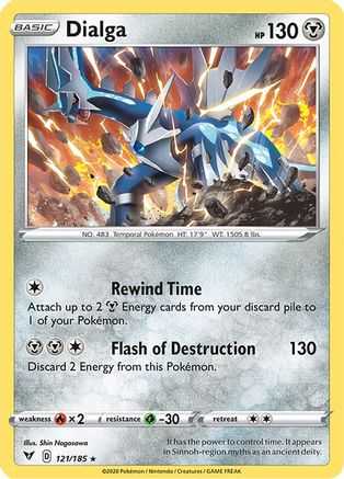 Dialga (VIV-121) (Reverse Holofoil)