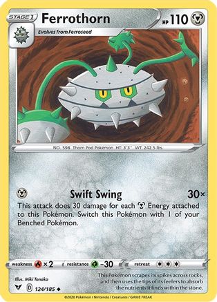 Ferrothorn (VIV-124) (Reverse Holofoil)