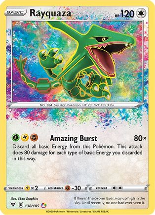 Rayquaza (VIV-138) (Holofoil)