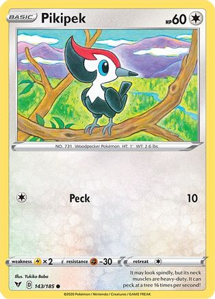 Pikipek (VIV-143) (Reverse Holofoil)