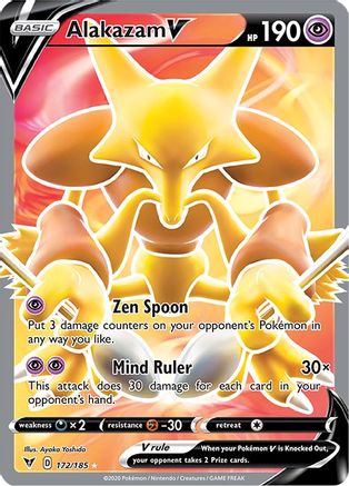 Alakazam V (Full Art) (VIV-172) (Holofoil)