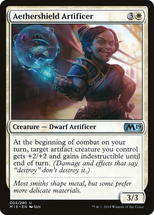 Aethershield Artificer (M19-002) (Foil)