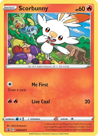 Scorbunny (SSP-SWSH071) (Holofoil)