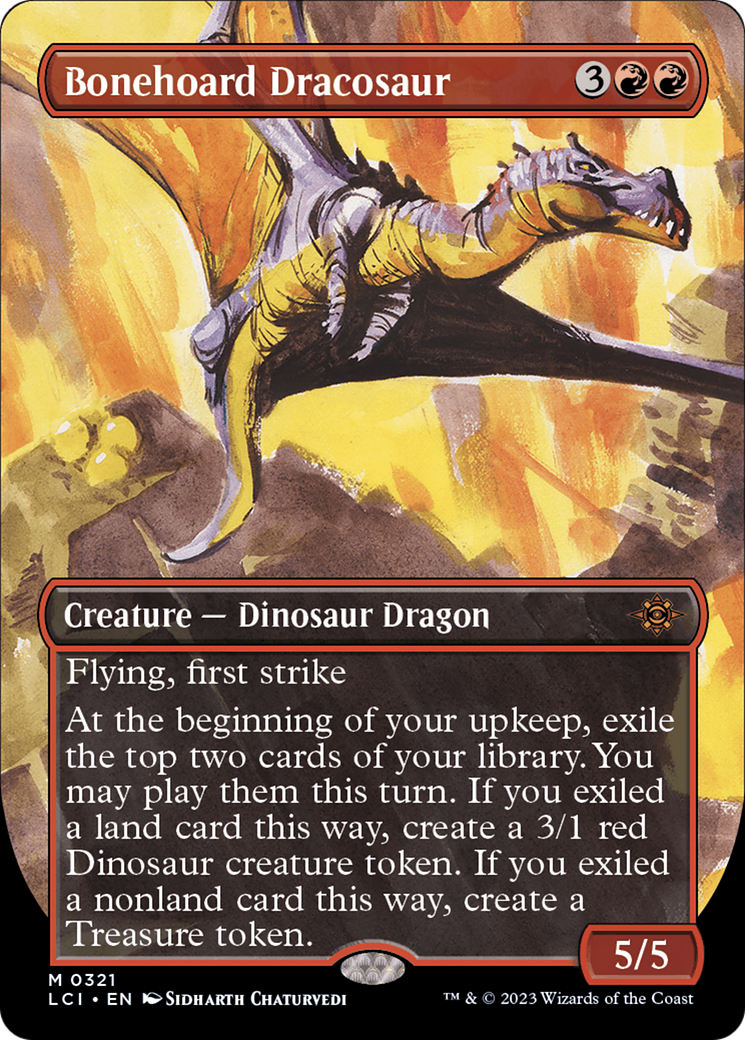 Bonehoard Dracosaur (LCI-321) (Borderless) (Foil)