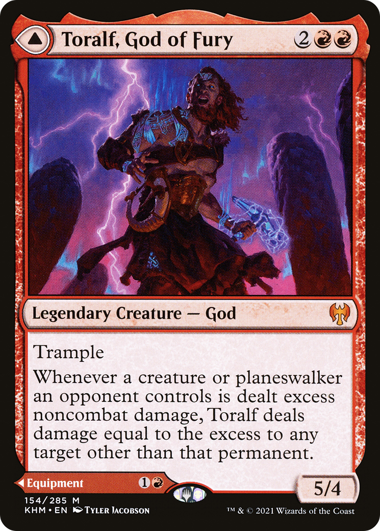 Toralf, God of Fury // Toralf's Hammer (KHM-154)