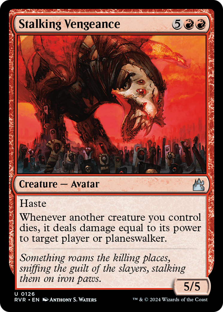 Stalking Vengeance (RVR-126) (Foil)