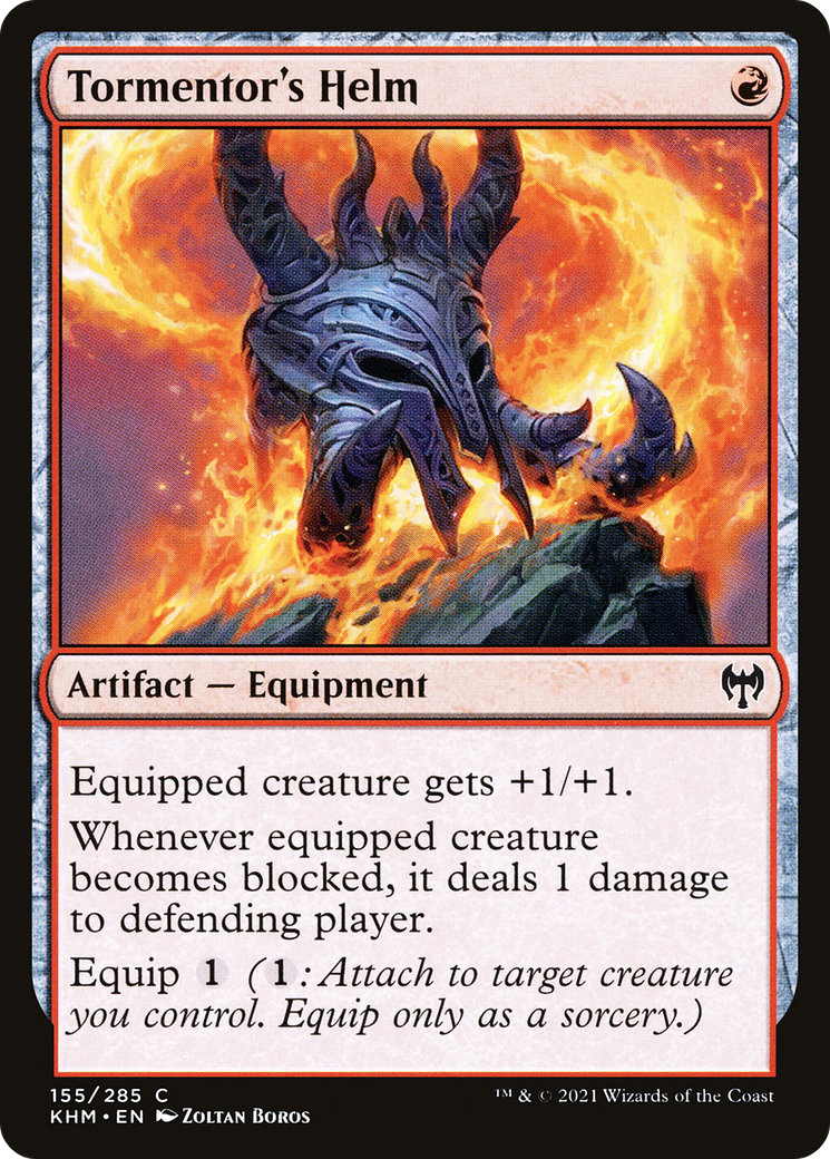 Tormentor's Helm (KHM-155) (Foil)