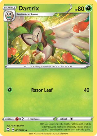 Dartrix (SHF-007) (Reverse Holofoil)