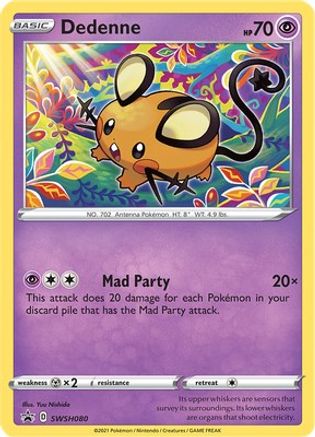 Dedenne (SSP-SWSH080) (Holofoil)