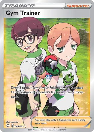 Gym Trainer (Full Art) (SHF-068) (Holofoil)