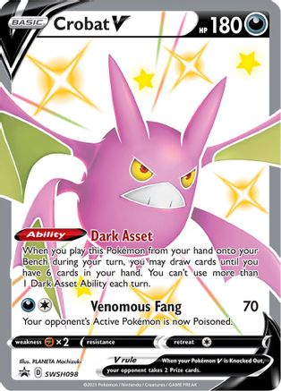Crobat V (SSP-SWSH098) (Holofoil)