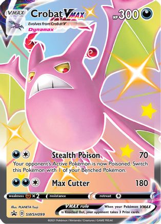 Crobat VMAX (SSP-SWSH099) (Holofoil)