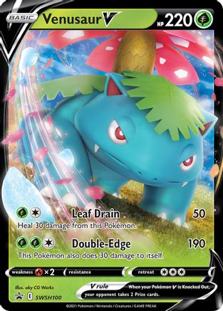 Venusaur V (SSP-SWSH100) (Holofoil)