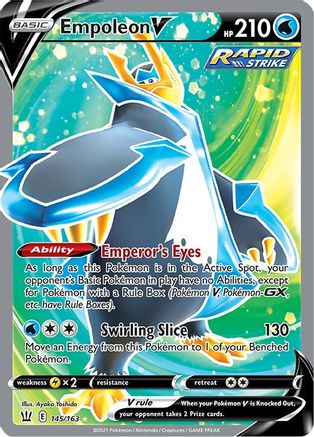 Empoleon V (Full Art) (BST-145) (Holofoil)