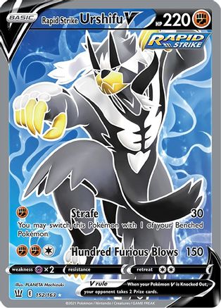 Rapid Strike Urshifu V (Full Art) (BST-152) (Holofoil)
