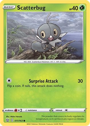 Scatterbug (BST-011) (Reverse Holofoil)
