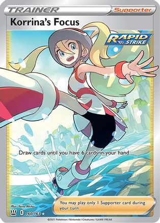 Korrina's Focus (Full Art) (BST-160) (Holofoil)