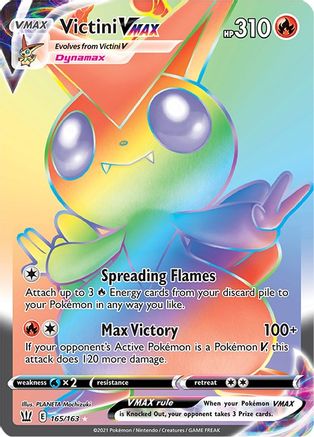 Victini VMAX (Secret) (BST-165) (Holofoil)