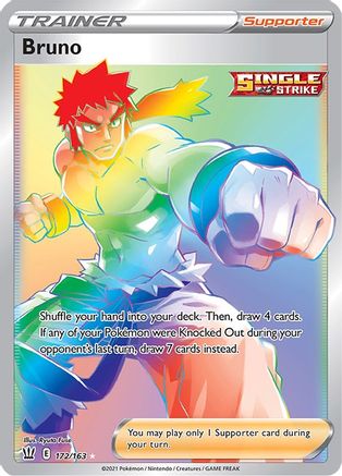 Bruno (Secret) (BST-) (Holofoil)