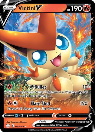 Victini V (BST-021) (Holofoil)