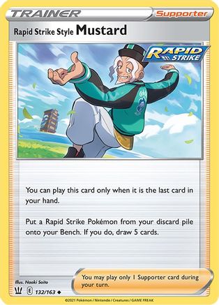 Rapid Strike Style Mustard (BST-132) (Reverse Holofoil)