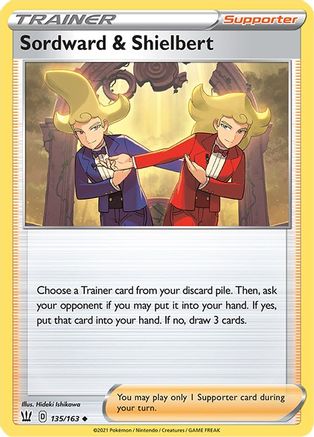 Sordward & Shielbert (BST-135) (Reverse Holofoil)