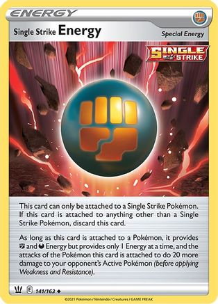 Single Strike Energy (BST-141) (Reverse Holofoil)