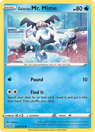 Galarian Mr. Mime (BST-034)