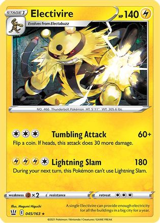 Electivire (BST-045) (Reverse Holofoil)