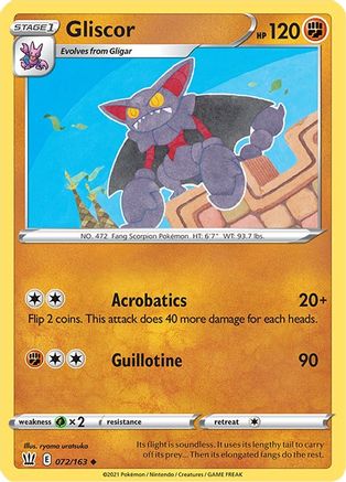 Gliscor (BST-072) (Reverse Holofoil)