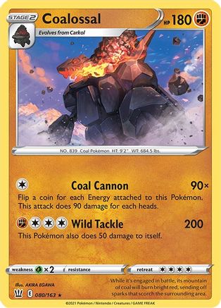 Coalossal (BST-080) (Reverse Holofoil)