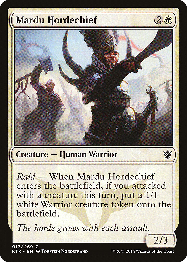 Mardu Hordechief (KTK-017) (Foil)