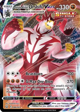 Single Strike Urshifu VMAX (BST-086) (Holofoil)