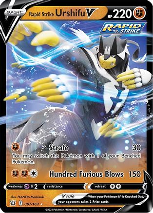 Rapid Strike Urshifu V (BST-087) (Holofoil)