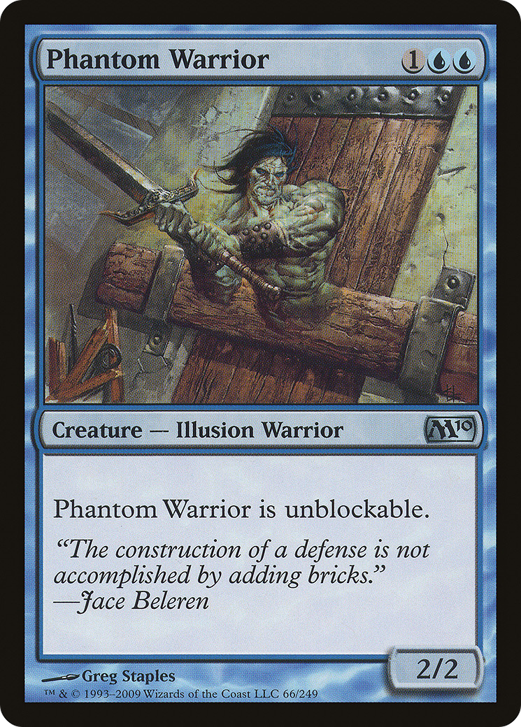 Phantom Warrior (M10-066) (Foil)