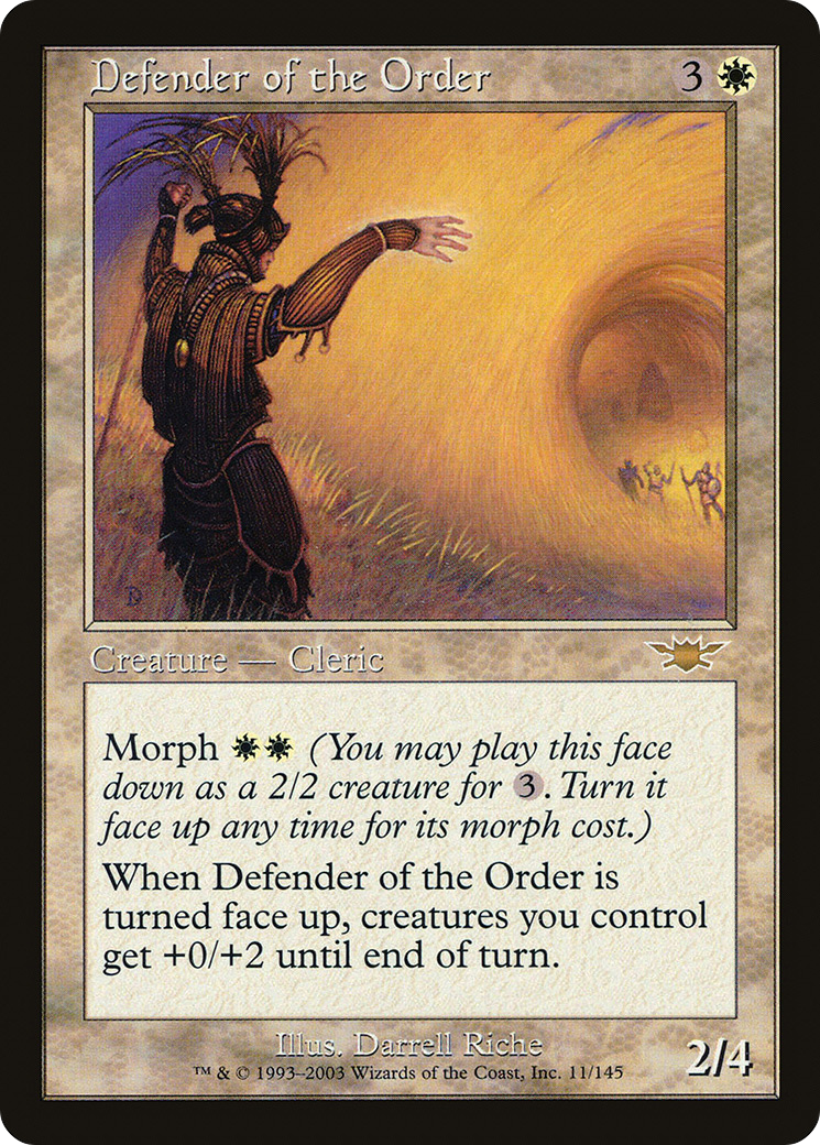 Defender of the Order (LGN-011)