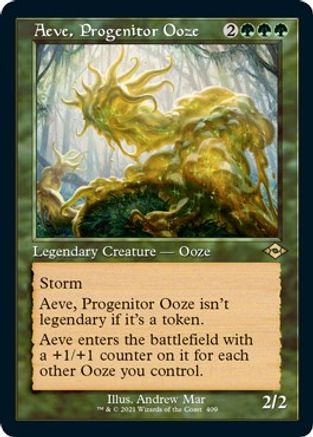 Aeve, Progenitor Ooze (Retro Frame) (MH2-409) (Etched Foil)