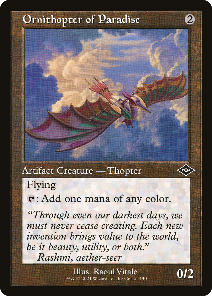 Ornithopter of Paradise (MH2-430)