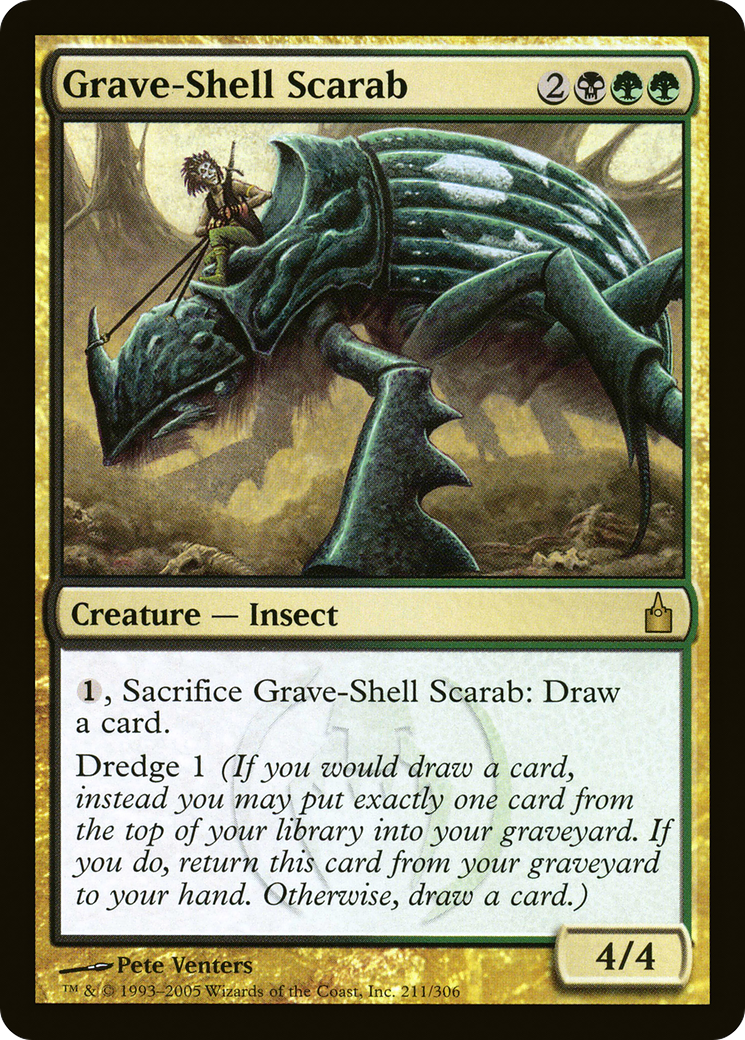 Grave-Shell Scarab (RAV-211) (Foil)