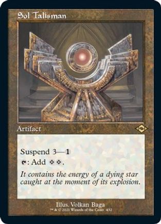 Sol Talisman (Retro Frame) (MH2-432) (Etched Foil)